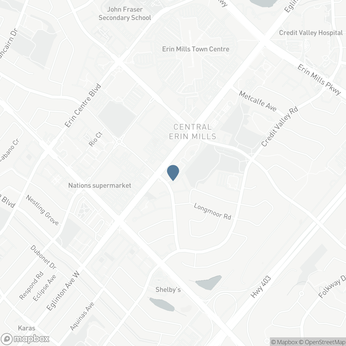 1703 - 4879 KIMBERMOUNT AVENUE, Mississauga, Ontario L5M 7R8